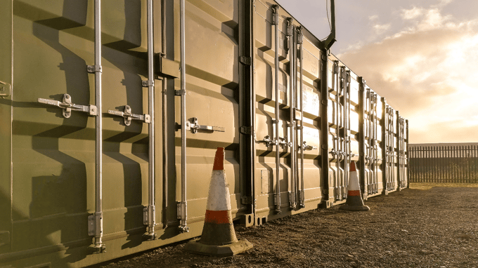 Shipping Containers in Military