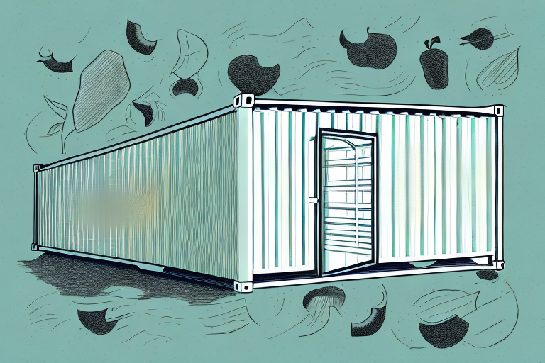 A shipping container used for farming and agriculture
